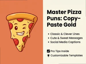 Pizza Puns: The Ultimate Copy-Paste Vault for Every Vibe