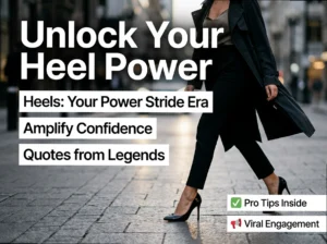 Power-Packed High Heel Quotes to Command Any Room