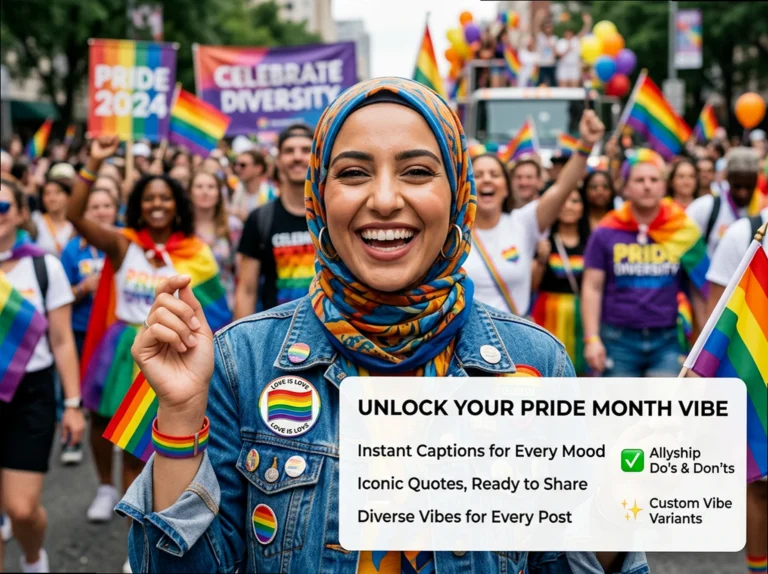 Pride Month Captions & Quotes: Copy-Paste Your Vibe