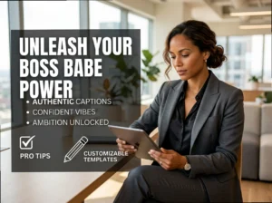 Short Boss Babe Captions: High-Impact Quotes for Real Power