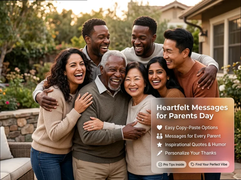 Short Parents Day Messages: Fast, Sincere Ways to Say Thanks