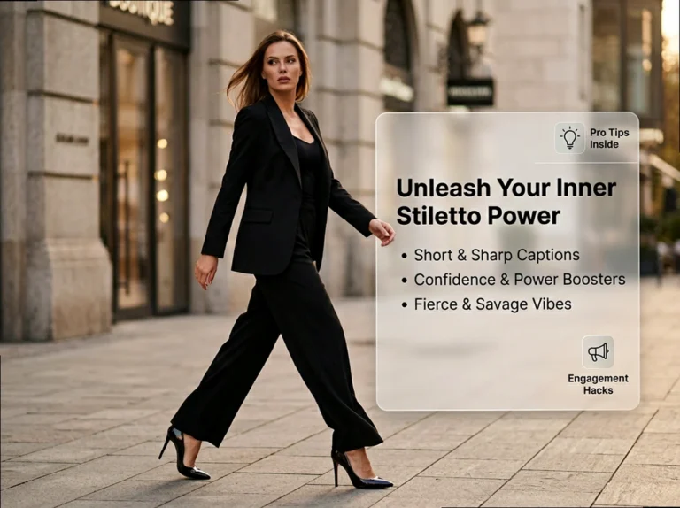 Stiletto Quotes & High Heel Captions for Your Boldest Moods