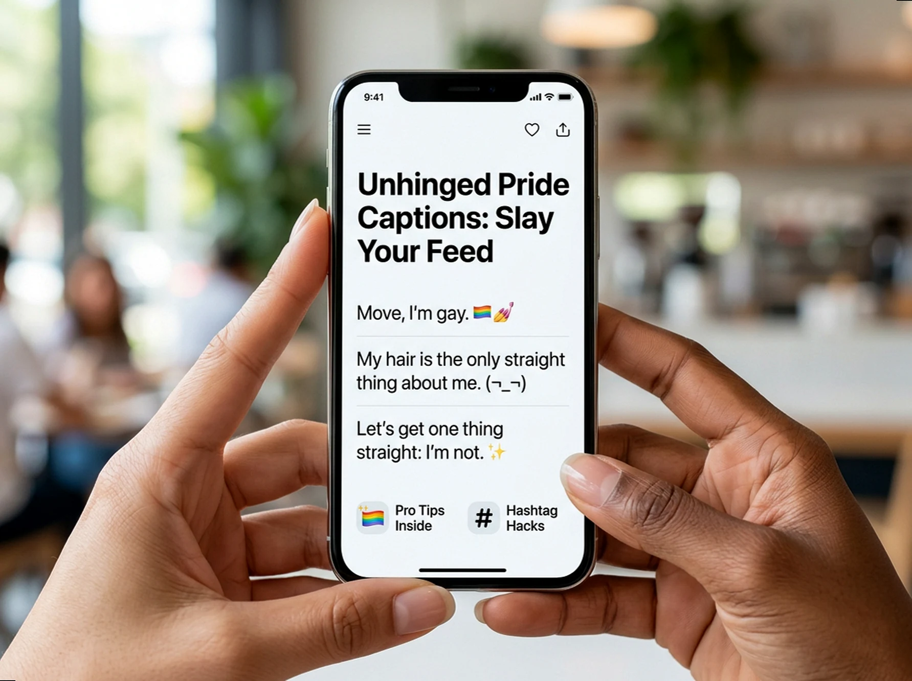 Tired of Cringe? 65 Unhinged Pride Captions for Your Sassy Era