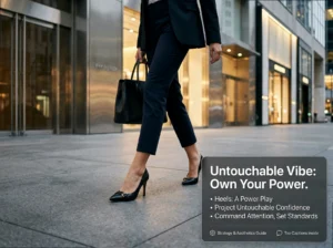 Unapologetic High Heel Captions for an Untouchable Vibe