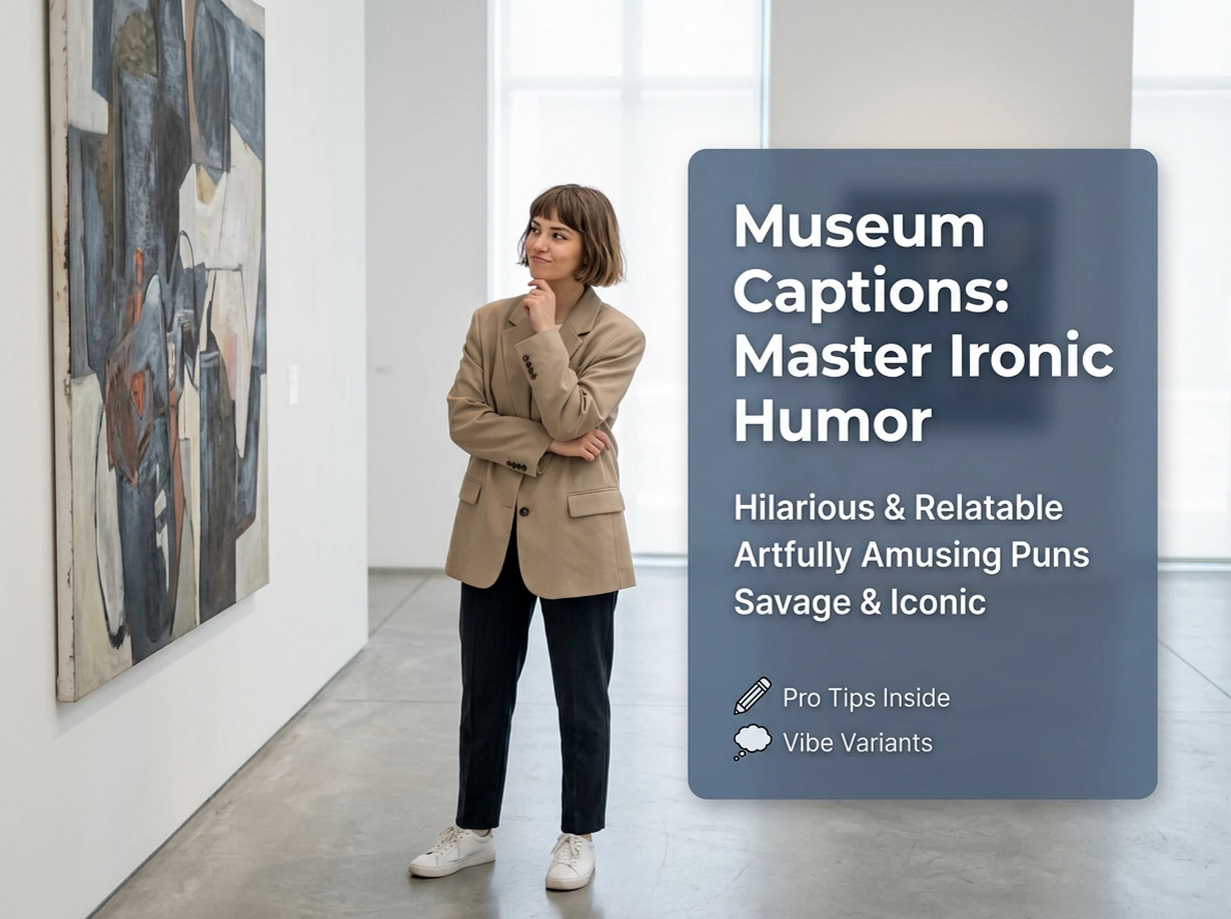 Why So Serious? Funny Museum Captions for Your Ironic Feed
