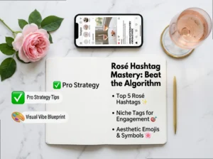 Rosé Hashtags: Strategic Lists to Beat the Algorithm