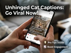Unhinged Cat Captions: Viral Lines for Your Feline’s Chaos